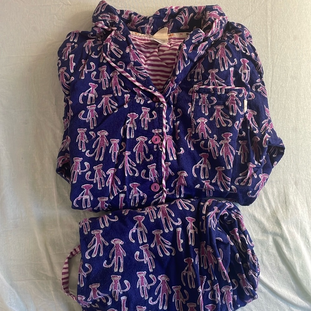 Munki Munki purple monkey pajamas